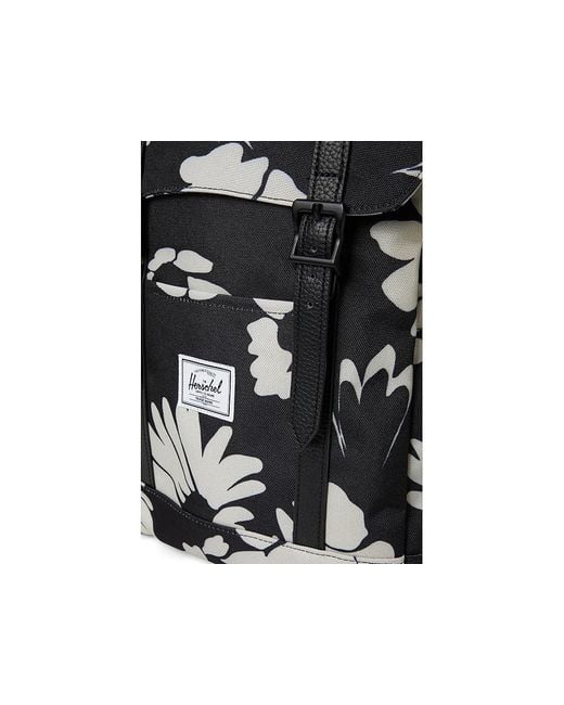 Herschel Supply Co. Black Retreat Small Backpack Backpack Bags, Polyester