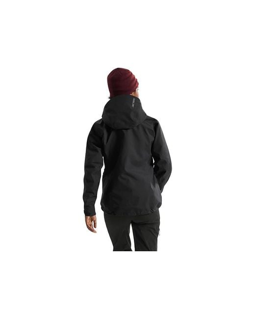 Arc'teryx Black Beta Ar Jacket Coat, Nylon