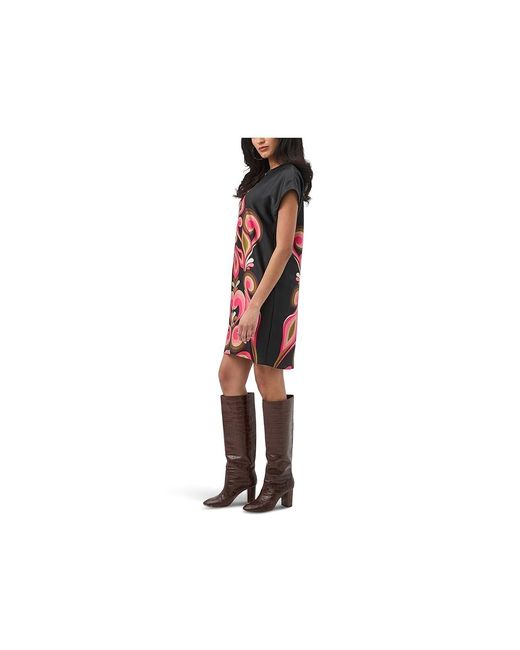 Trina Turk Black Hasil 3 Dress Dress Lg (Us 12) Polyester