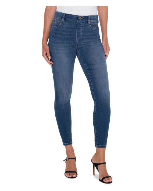 Liverpool Los Angeles Blue Gia Pull On Forever Fit Skinny Jean