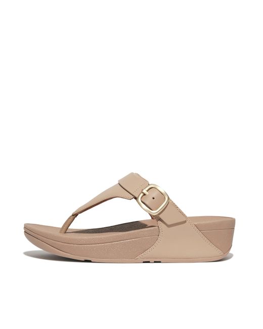 fitflop lulu leather toe post