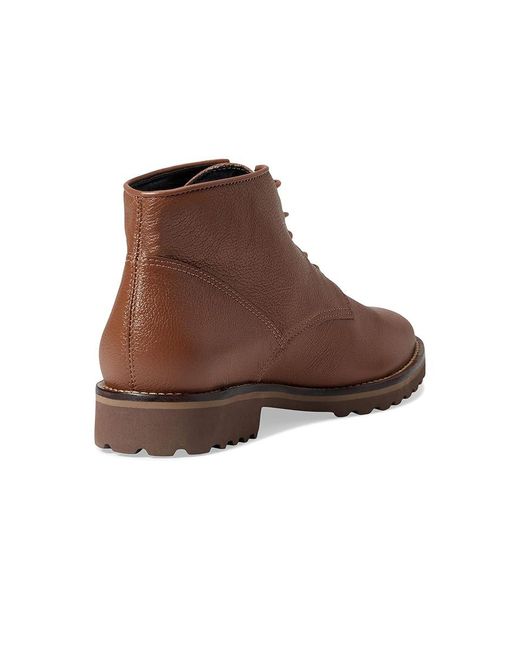Marc Joseph New York Brown Spring Street Bootie (Cognac Mini Grainy) Boots