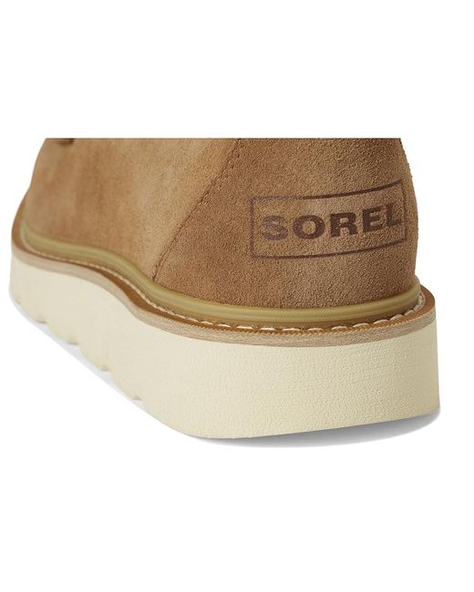Sorel Natural Slabtown 62' Stoic Mid Slip On Shoes Velvet Tan/Bleached Ceramic 7.5 D for men