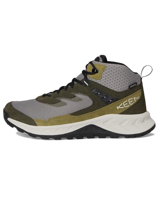 Keen Black Hightrail Waterproof Hiking Boots Hiking Boots Steel/Forest Night 10.5 D for men