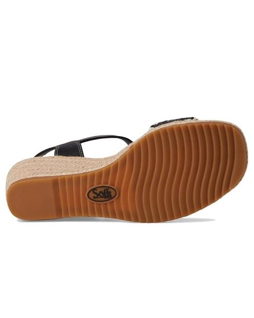 Söfft Black Inez Sandals 9.5 M (B) Leather