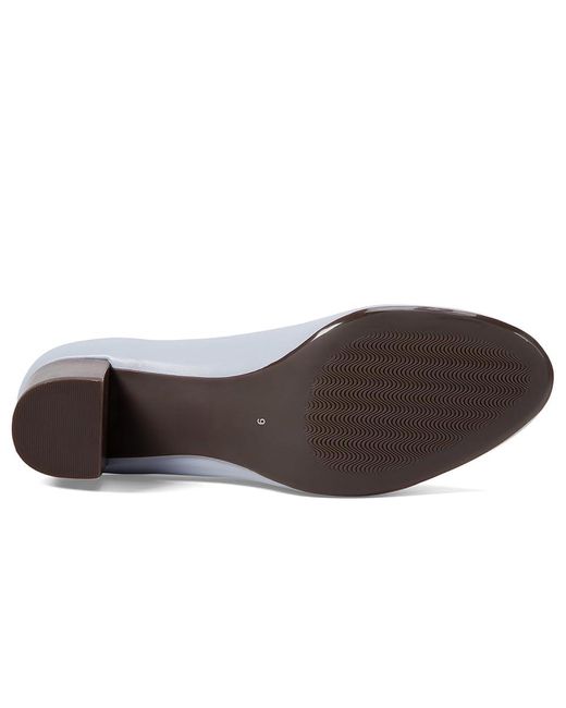Marc Joseph New York Blue Midtown Pump (Powder Napa) Shoes