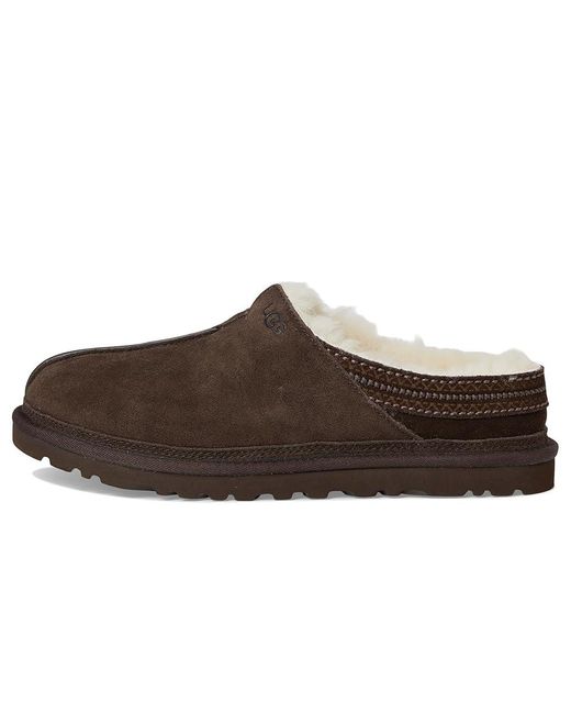 Ugg Brown Neuman Clog Shoes Dusted Cocoa/Natural 15 D for men
