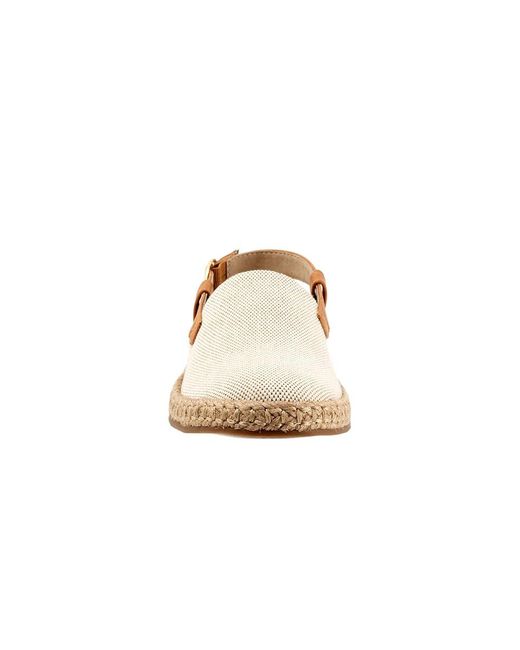 Trotters Multicolor Paisley Flat Shoes 9 W (D) Canvas