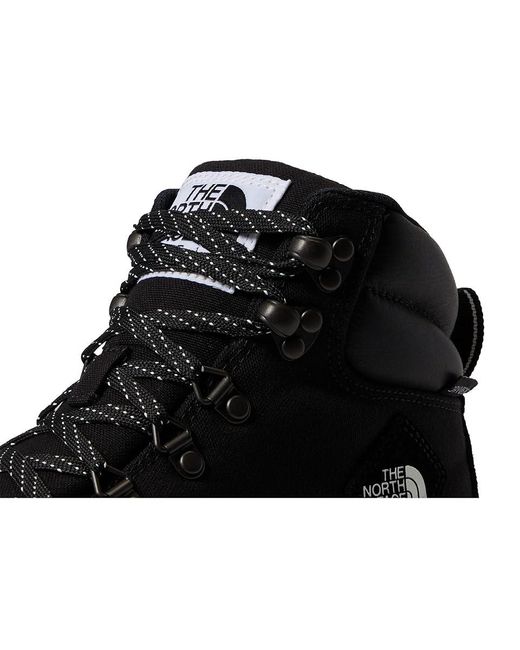 The North Face Black Back-To-Berkeley Iv Textile Wp (Tnf/Tnf) Shoes