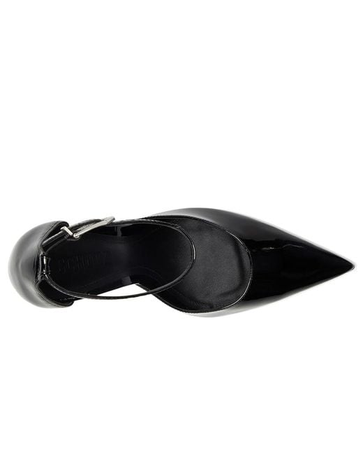 SCHUTZ SHOES Black Lena Pump Shoes, Synthetic