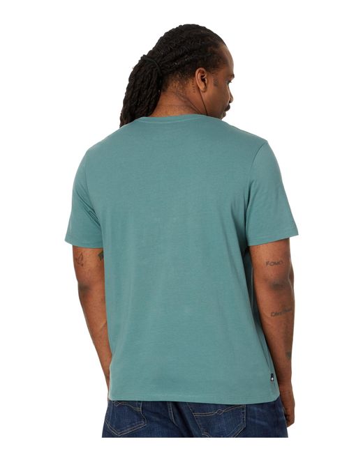 Timberland Blue Front Graphic Short Sleeve Tee for men