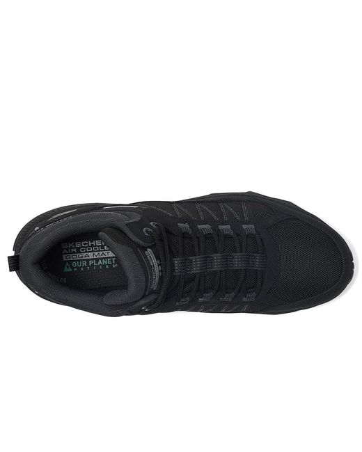 Skechers Black Go Run Trail Altitude 2.0 Cold Creek Waterproof (/Charcoal) Climbing Shoes