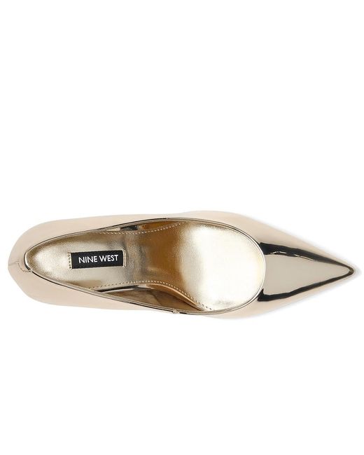Nine West White Princesa Shoes, Synthetic