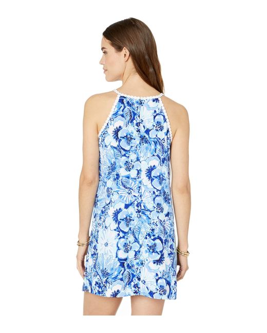 Lyst - Lilly Pulitzer Pearl Soft Shift (coastal Blue Catch N Keep Small) Women's Dress in Blue