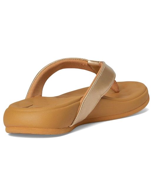 Reef Brown Cushion Melody Sandals 6 B