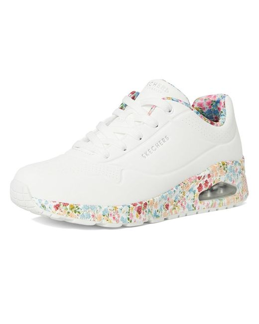 Skechers White Uno