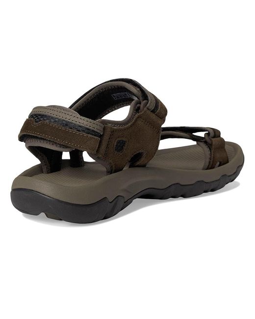 Teva Black Hudson Shoes 7 D for men