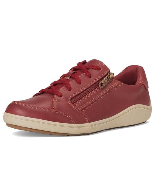 Clarks Red Bryianne Bayla Shoes 9 B