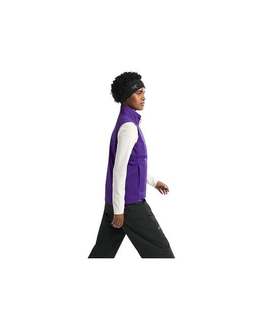 Arc'teryx Blue Atom Vest Clothing, Fleece/Nylon
