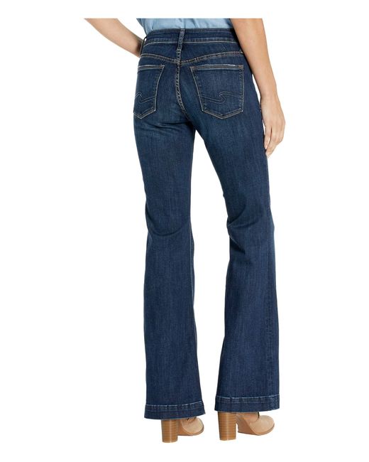 high rise silver jeans