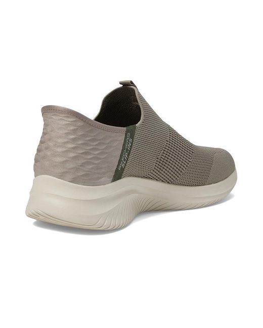 Skechers Black Ultra Flex 3.0 Viewpoint Hands Free Slip-Ins (/) Shoes for men