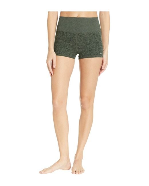 Lyst Alo Yoga Soft Aura Shorts (hunter Heather) Women�s