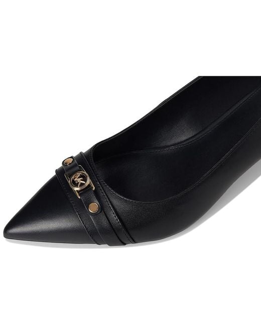 MICHAEL Michael Kors Black Mandy Flex Kitten Pump Shoes