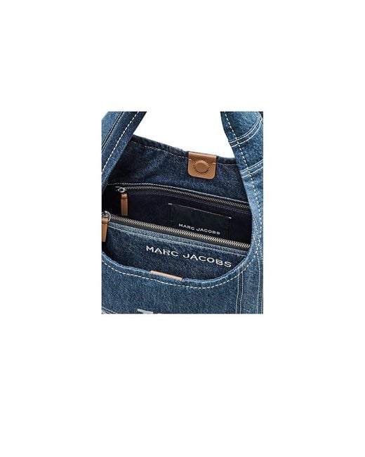Marc Jacobs Blue The Denim Sack Bag Handbags, Cotton/Denim