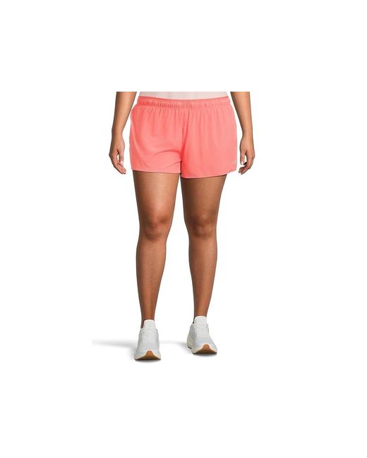 New Balance Pink Rc Short 3 Shorts, Polyester/Spandex