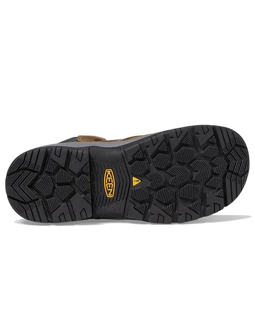 Keen Brown Evanston 6 Composite Toe Esd (Bison/) Work Boots