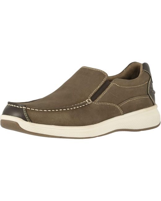 florsheim great lakes moc toe slip on