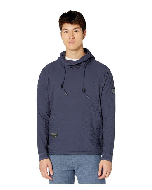 adidas Originals Cotton Adicross Anorak in Black (Blue) for Men | Lyst
