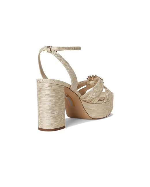 Sam Edelman White Janelle Sandals, Rubber