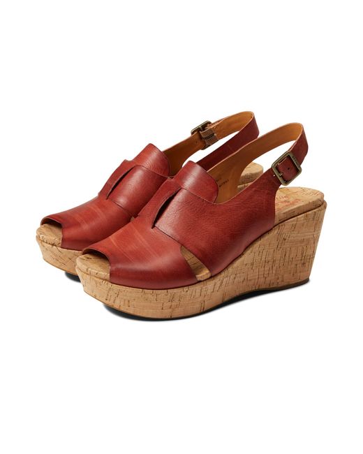 KorkEase Leather Alex in Orange Lyst