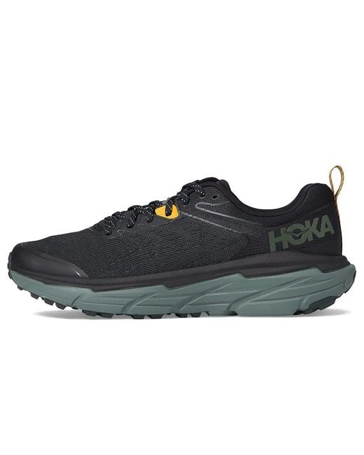 Hoka One One Black Challenger Atr 6 Shoes/Thyme 9 D for men