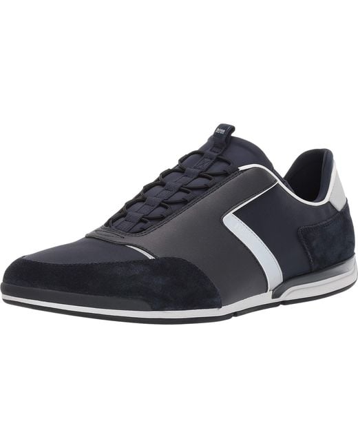 hugo boss men's saturn profile low top sneaker