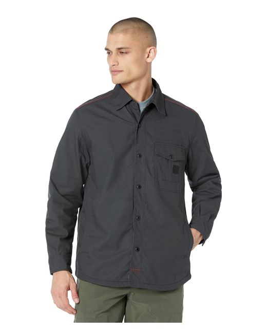 Wolverine Guardian Cotton Shirt Jacket in Gray for Men | Lyst