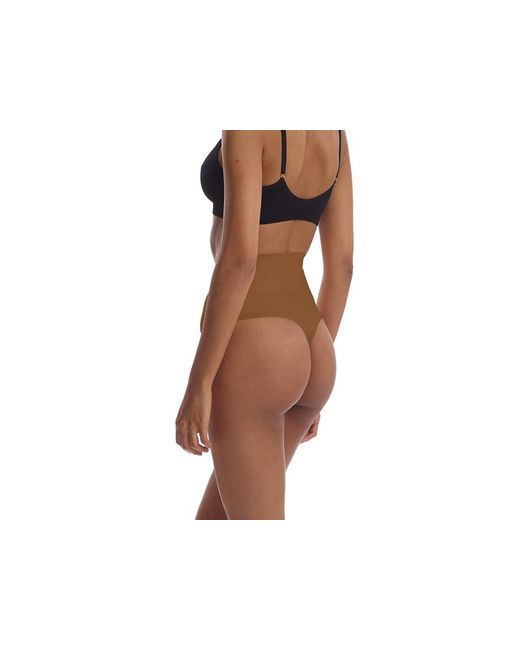 Commando Black Zone Smoothing Thong Cc121 (Caramel) Underwear