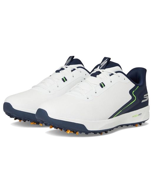 Skechers White Elite Vortex Rival Archfit Golf Shoe Golf Shoes/ 10 D for men