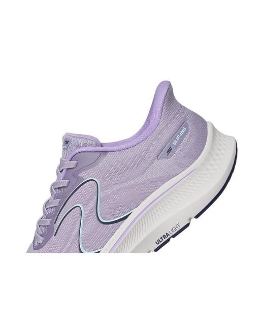 Skechers Purple Go Run Consistent 2.0 Lockhart Hands Free Slip-Ins Shoes 7.5 B