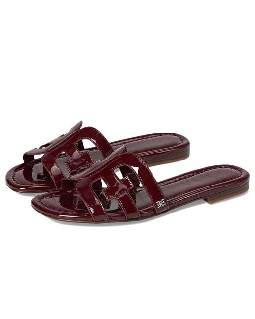 Sam Edelman Brown Bay Slide Sandals Sandals, Leather