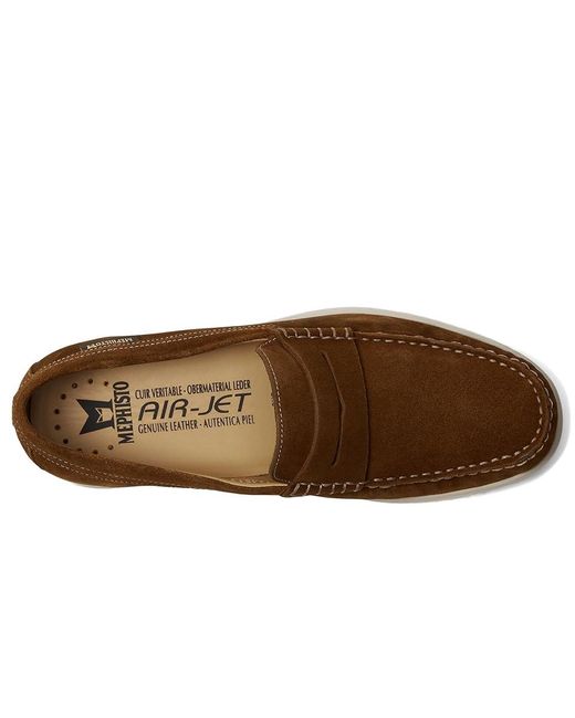 Mephisto Brown Titouan ( Velsport) Lace-Up Boots for men