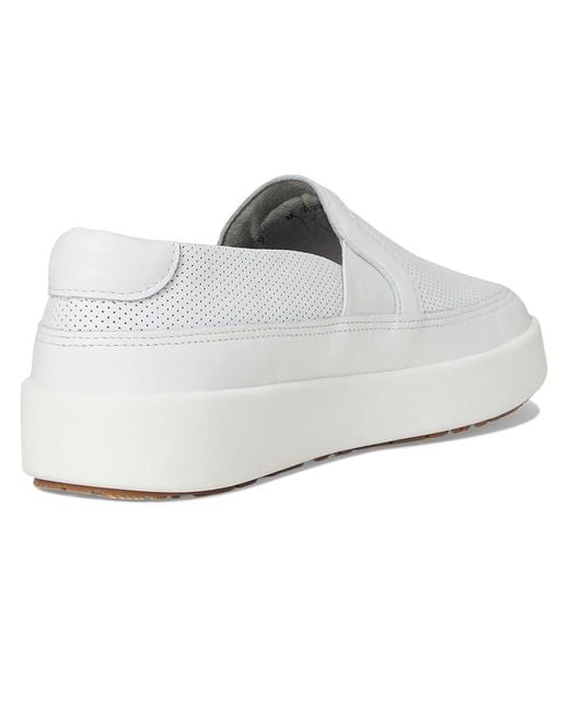 SAS White Chuy-X Slip On Comfort Loafer Shoes 7 Ww