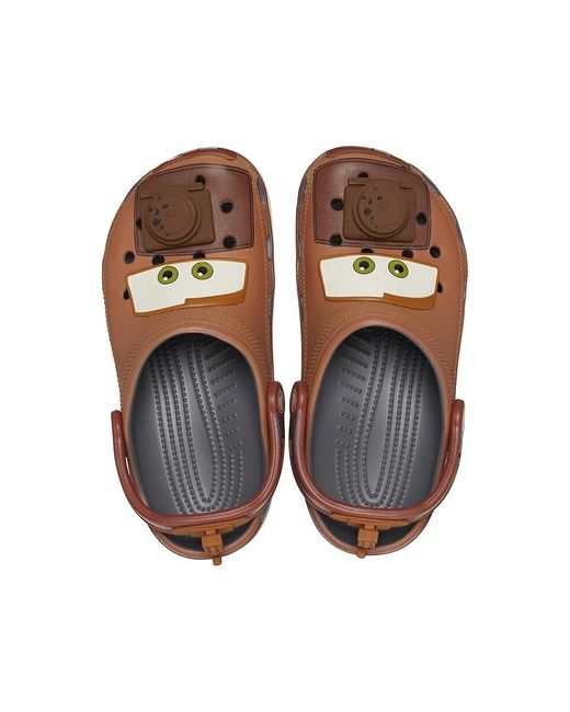CROCSTM Black Cars Mater Classic Clog Shoes 10