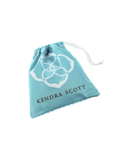 Lyst - Kendra Scott Elisa Pendant Necklace (rhodium/white ...