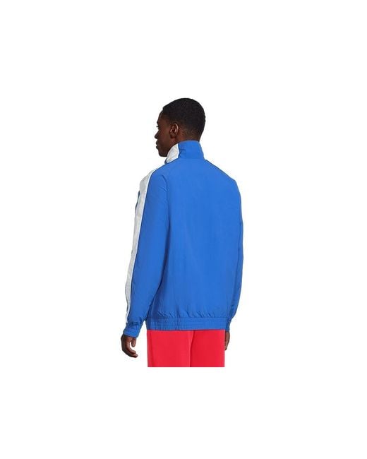 PUMA Blue T7 Oversized Track Jacket Jacket, Nylon for men