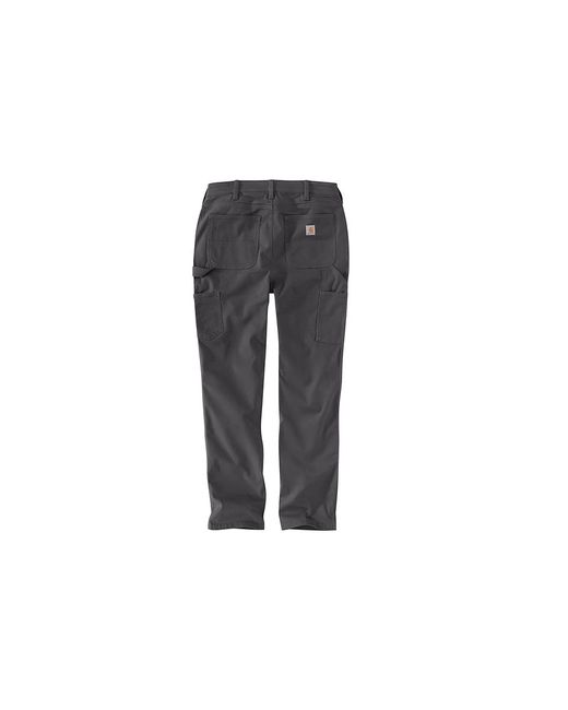 Carhartt Black Rugged Flex(R) Relaxed Fit Canvas Pants Clothing, Canvas/Cotton/Elastane