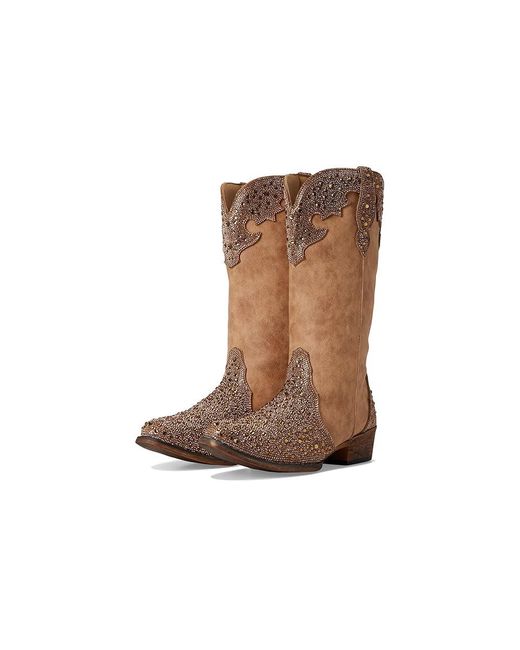 Roper Riley Jewells Cowboy Boots 7 B in Brown | Lyst