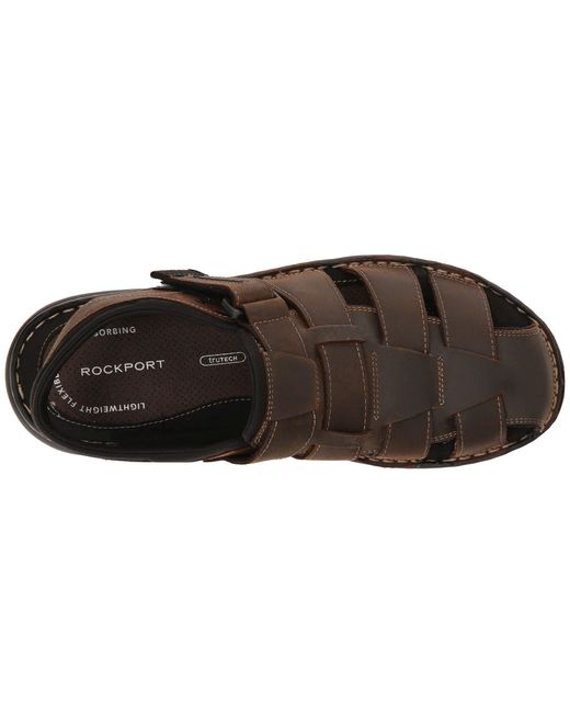 rockport men's darwyn fishermen sandal