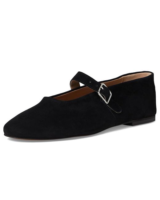 Steve Madden Black Dreaming Flat Shoes, Mesh